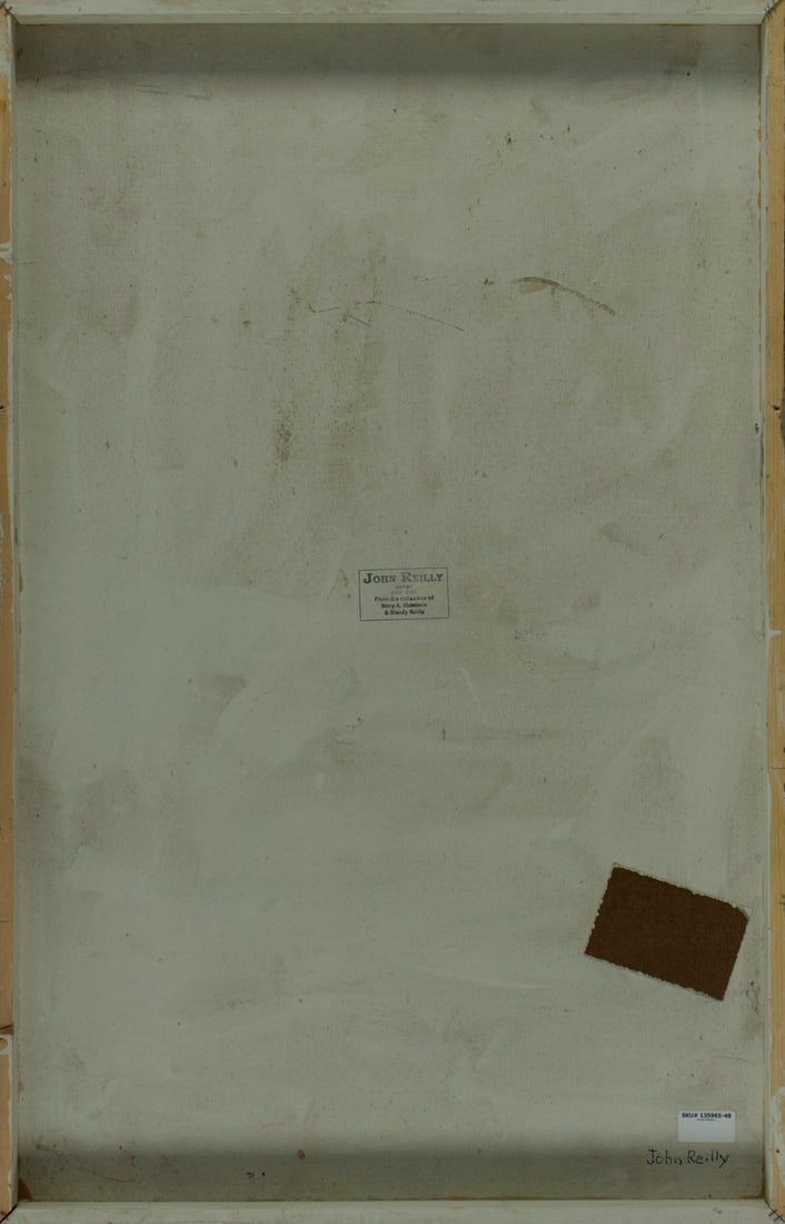 John Reilly (NY,NJ,1942-2021) oil painting - 9