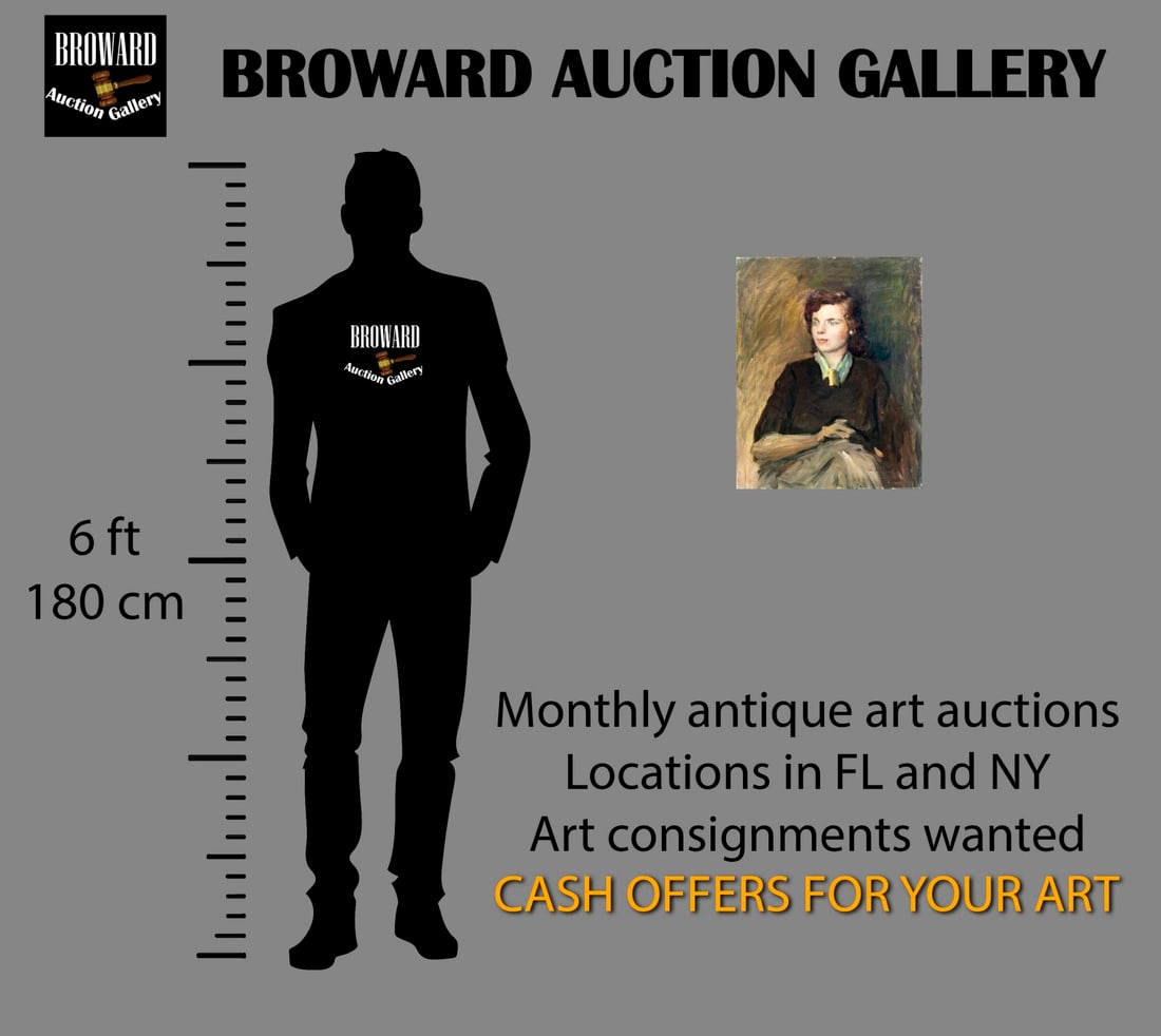 Helen DuMond (NY,CA,OR,1872-1968) oil painting - 2