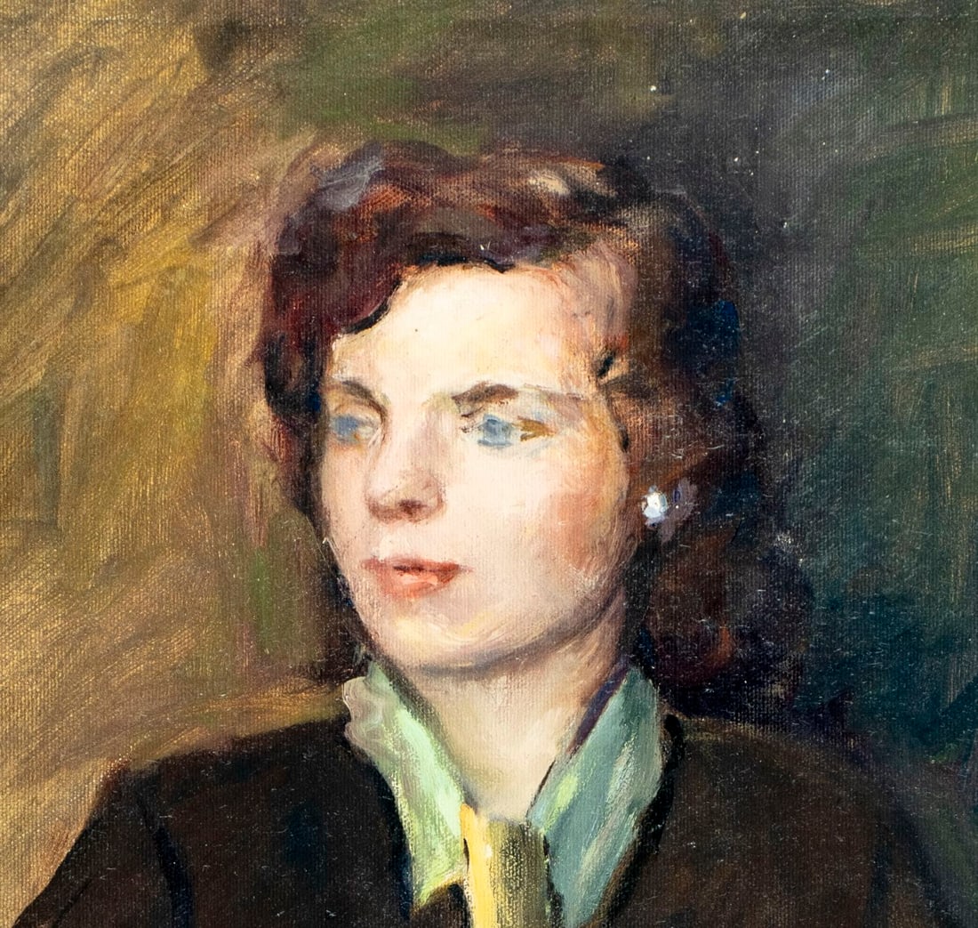 Helen DuMond (NY,CA,OR,1872-1968) oil painting - 6