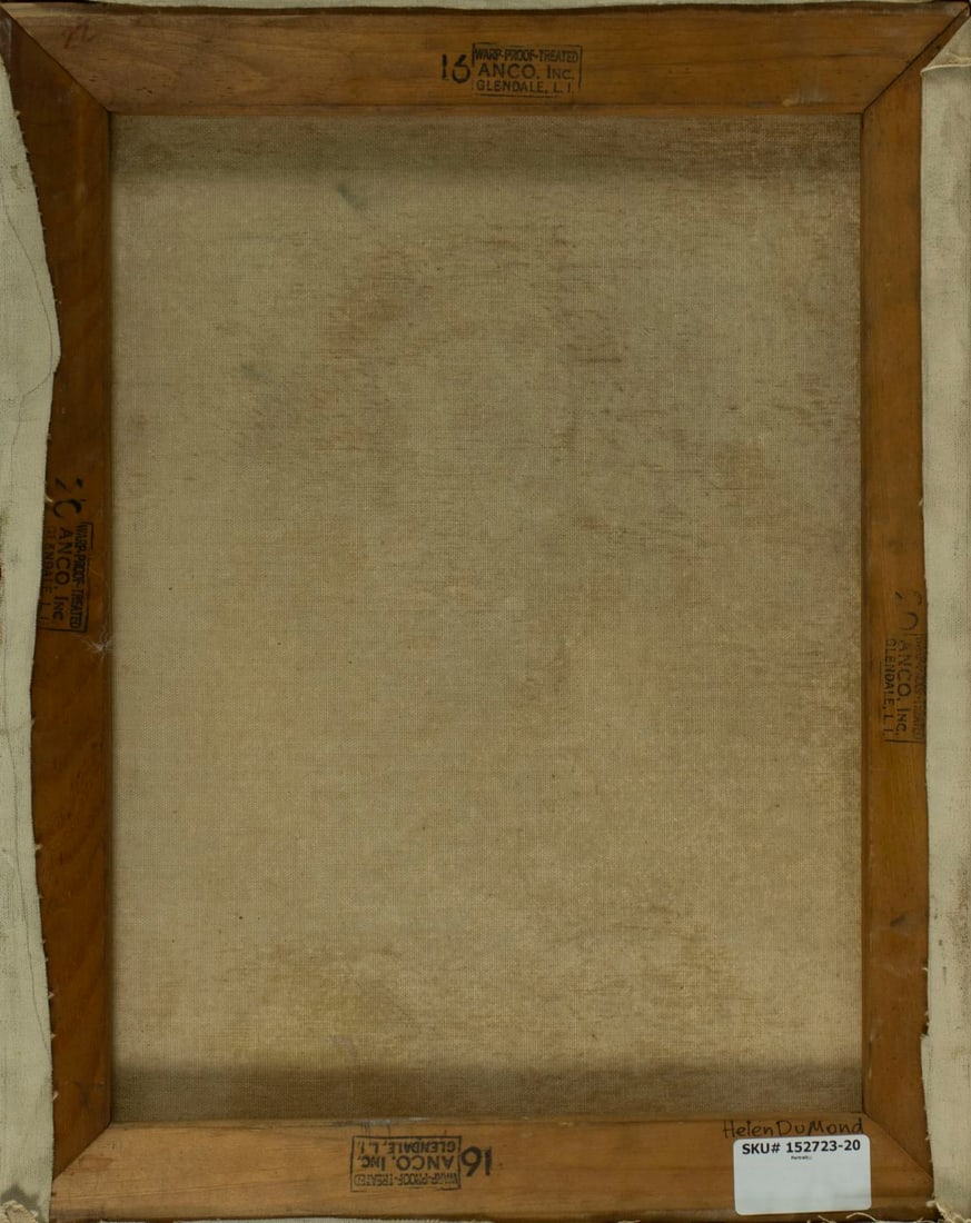 Helen DuMond (NY,CA,OR,1872-1968) oil painting - 8