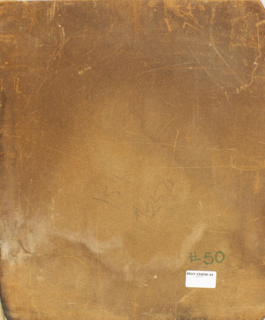 Vintage mid 20C American oil painting - 9