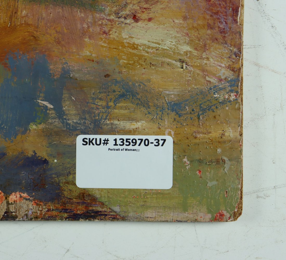 John Reilly (NY,NJ,1942-2021) oil painting 2-sided - 11