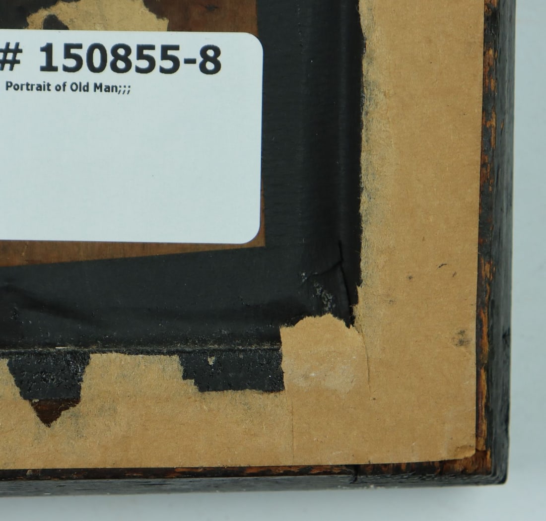 Antique 19C European oil painting - 10