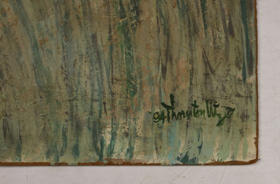 Thornton Utz (FL,TN,1914-1999) oil painting - 10