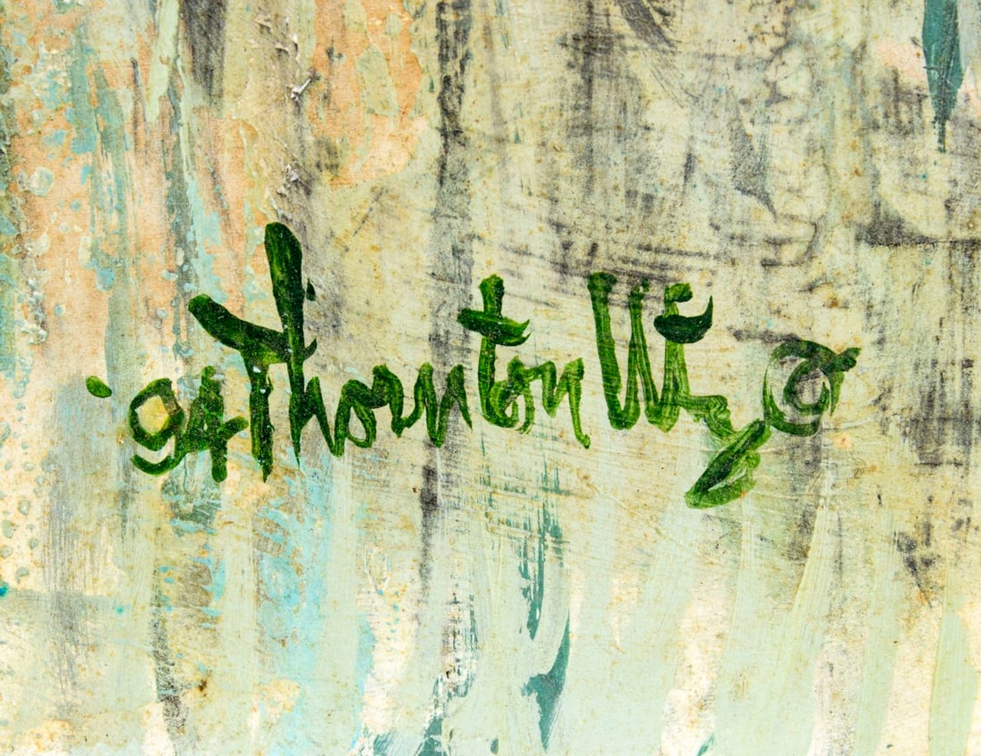 Thornton Utz (FL,TN,1914-1999) oil painting - 3