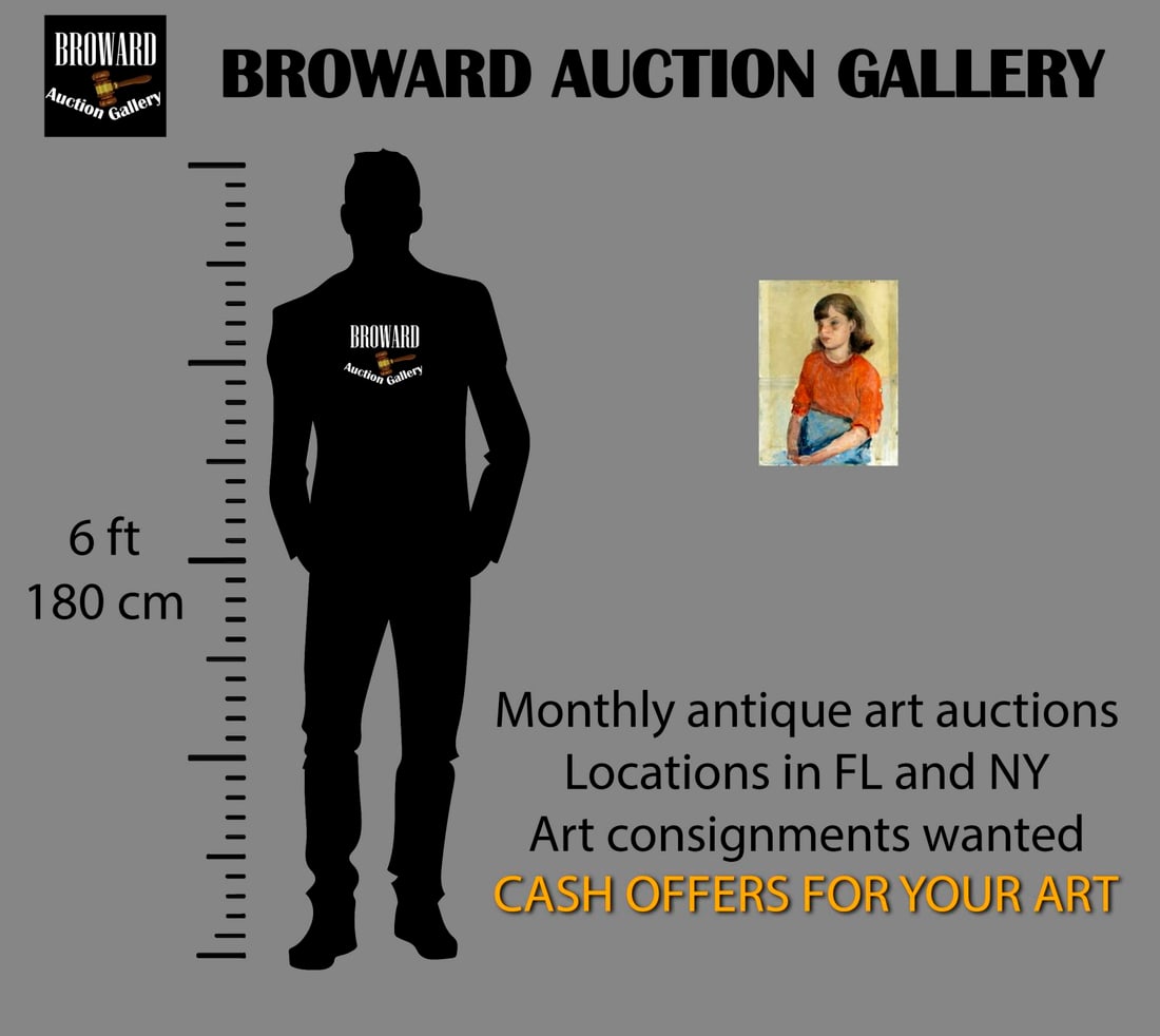 Helen DuMond (NY,CA,OR,1872-1968) oil painting - 2