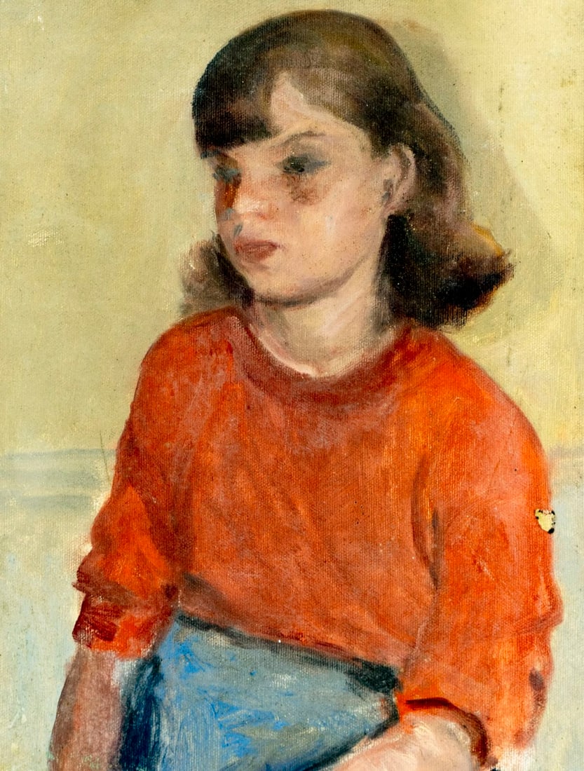 Helen DuMond (NY,CA,OR,1872-1968) oil painting - 4