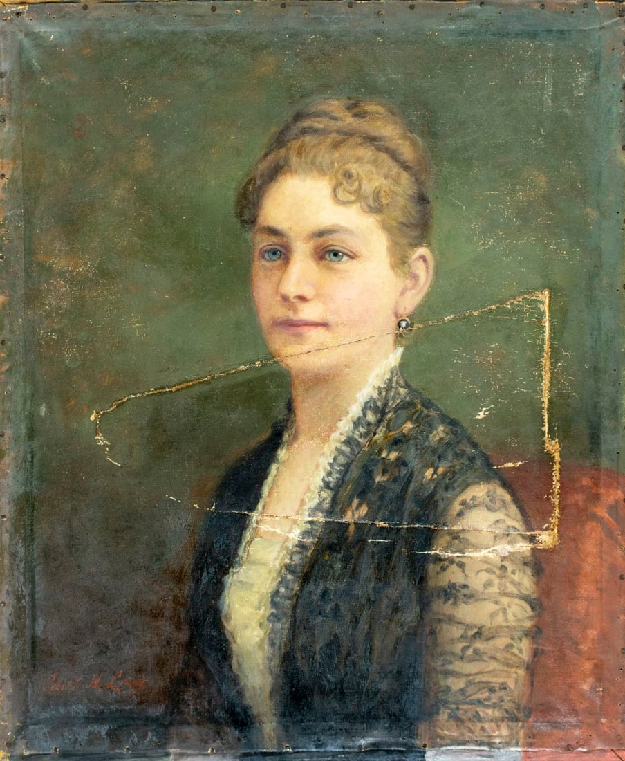 Edith Harrison Loop (CA,1873-1952) oil painting (1 of 12)