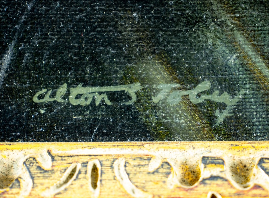 Alton Tobey (CT,1914-2005) oil painting - 4