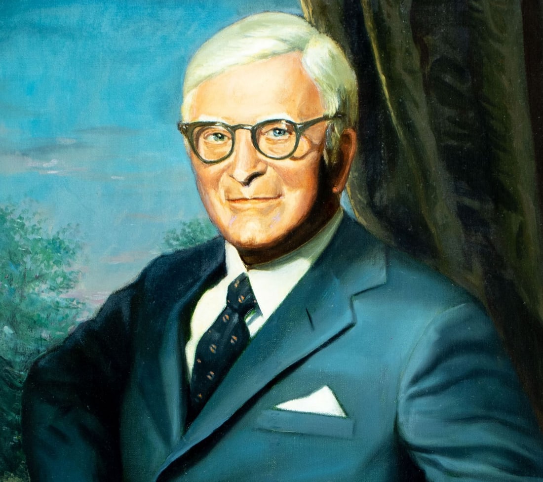 Alton Tobey (CT,1914-2005) oil painting - 6