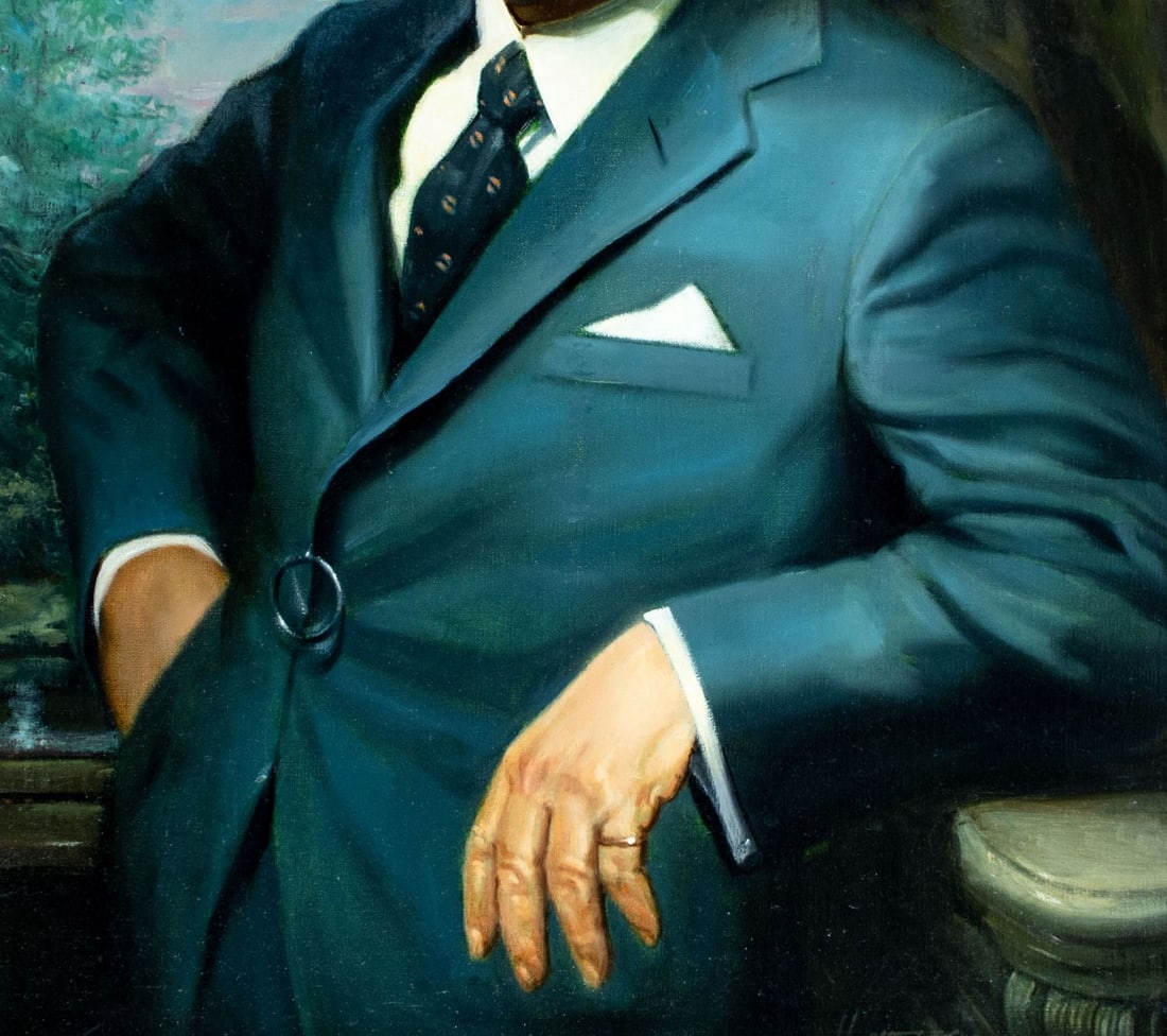 Alton Tobey (CT,1914-2005) oil painting - 7