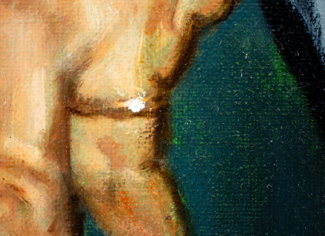 Alton Tobey (CT,1914-2005) oil painting - 8