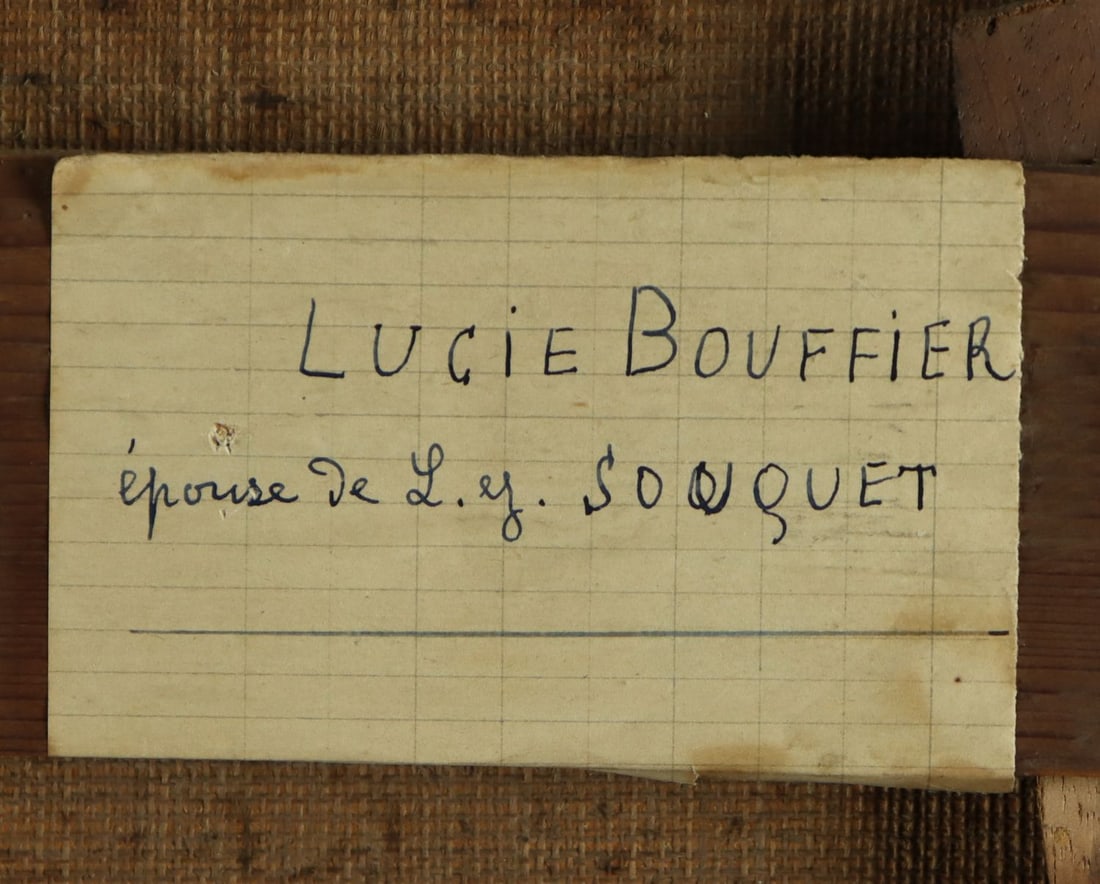 Antique 19C European oil painting - 12