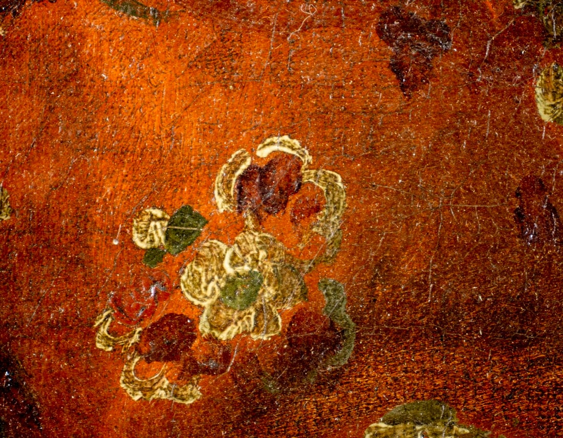 Antique 19C European oil painting - 7