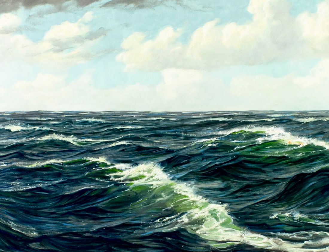 Peer Martens (Europe,20C) oil painting - 5