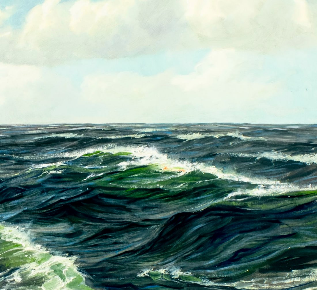 Peer Martens (Europe,20C) oil painting - 7