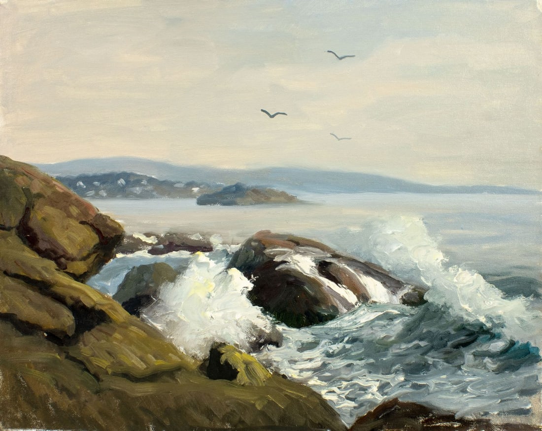 George Holloway (NJ,20C) oil painting (1 of 11)