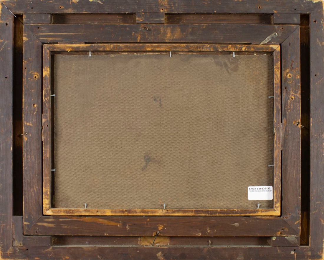 John Petersen (MA,Denmark,1839-1874) oil painting antique - 9