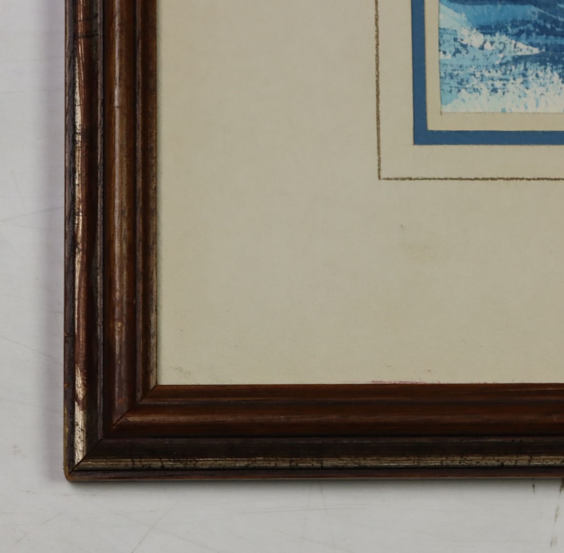 Robert MacGillis (CT,NJ,1936-2002) watercolor painting - 10