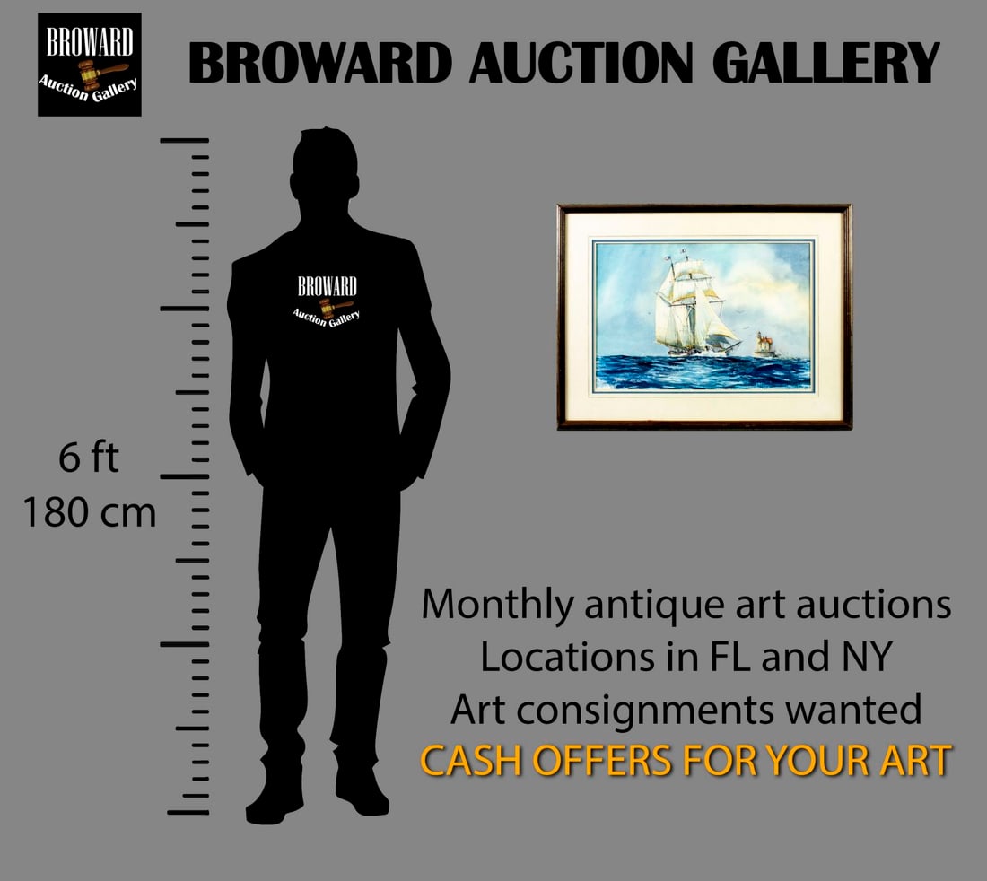 Robert MacGillis (CT,NJ,1936-2002) watercolor painting - 2