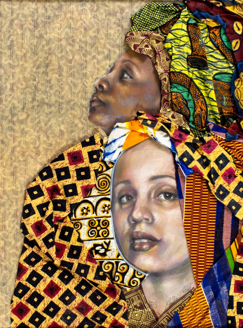 Gary Williams (OH,20/21C) mixed media painting (1 of 13)