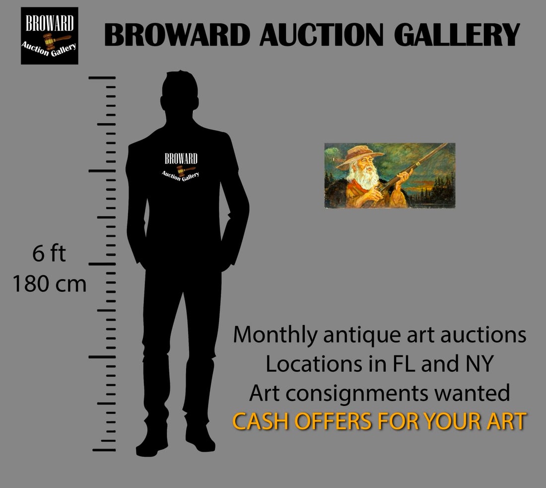 ATTR Alton Tobey (CT,1914-2005) oil painting - 2