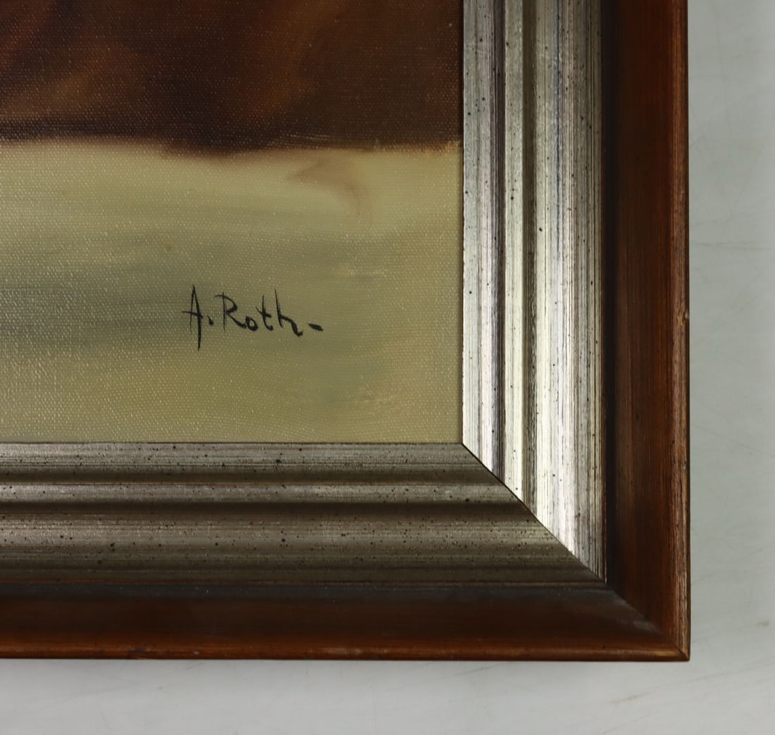 Andreas Roth (CA,Germany,Austria,1871-1949) oil painting - 10