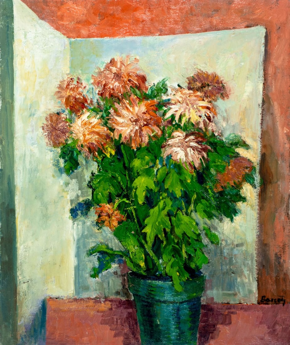 Albert Bela Bauer (Hungary,NY,1899-1998) oil painting (1 of 12)