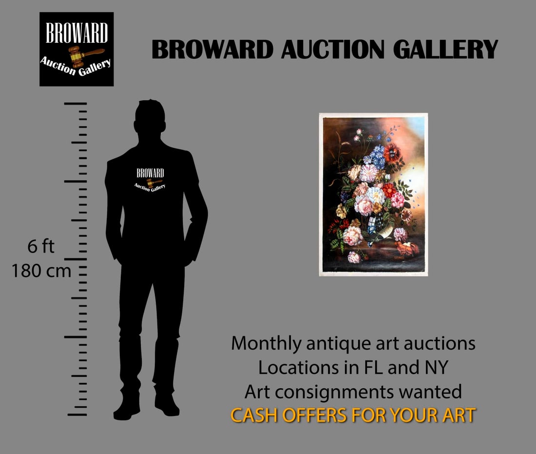 Conpemporary decorative oil painting signed G Elmore - 2