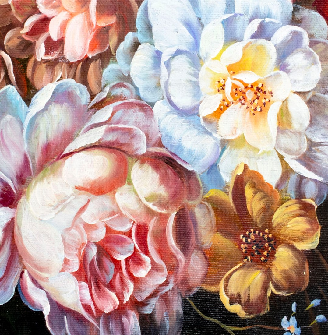 Conpemporary decorative oil painting signed G Elmore - 8