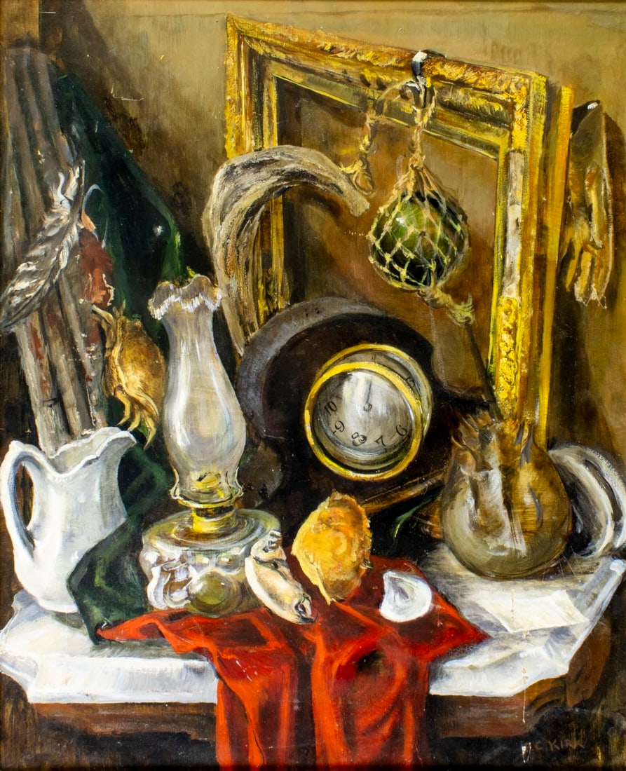 Frank Cohen Kirk (PA,NY,Russia,1889-1963) oil painting (1 of 13)