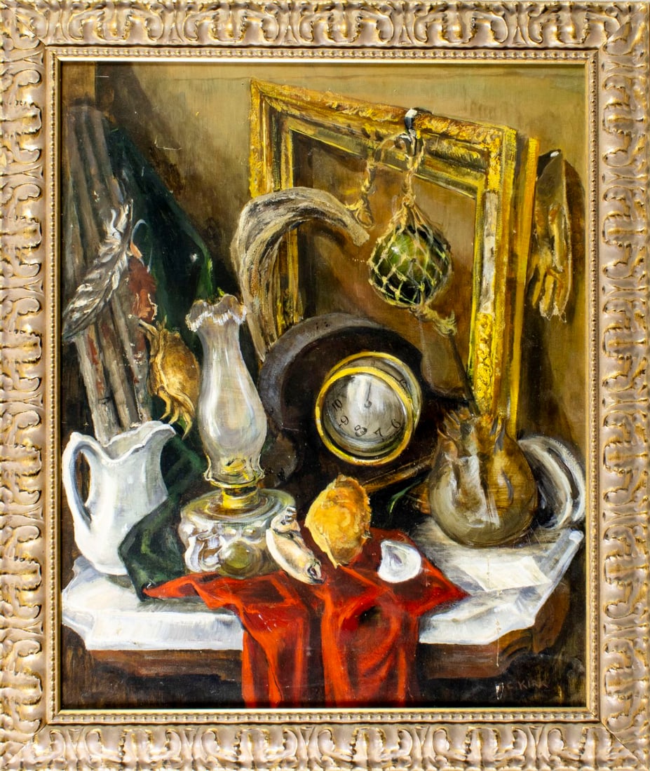 Frank Cohen Kirk (PA,NY,Russia,1889-1963) oil painting - 3