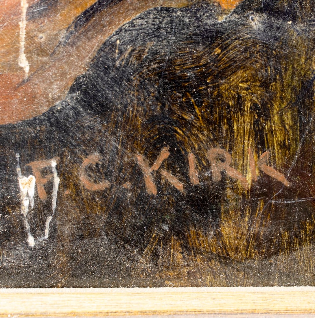 Frank Cohen Kirk (PA,NY,Russia,1889-1963) oil painting - 4