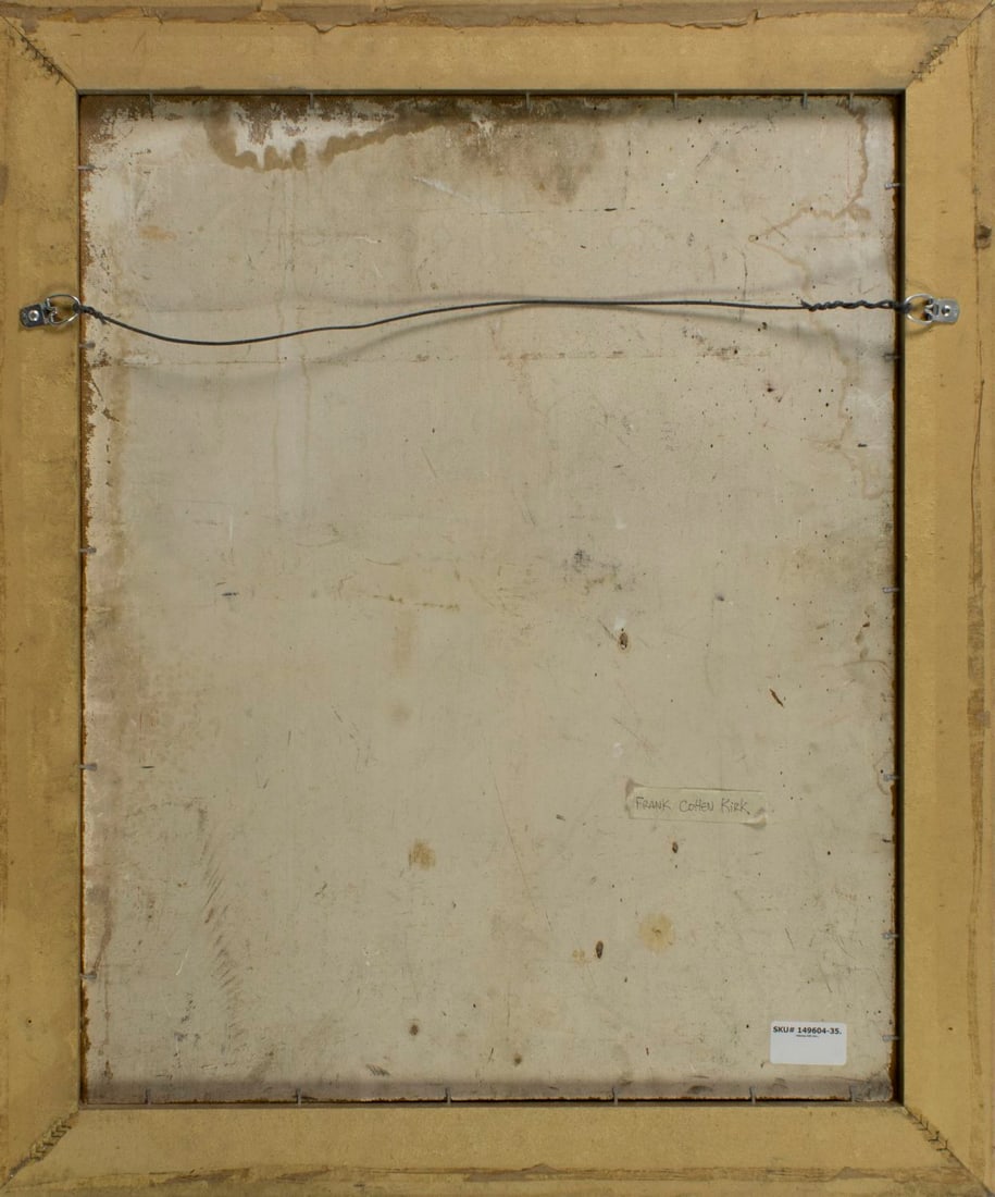 Frank Cohen Kirk (PA,NY,Russia,1889-1963) oil painting - 9