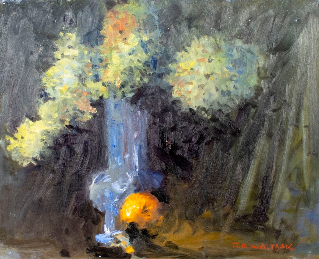 Robert Waltsak (NJ,b 1944) oil painting (1 of 12)