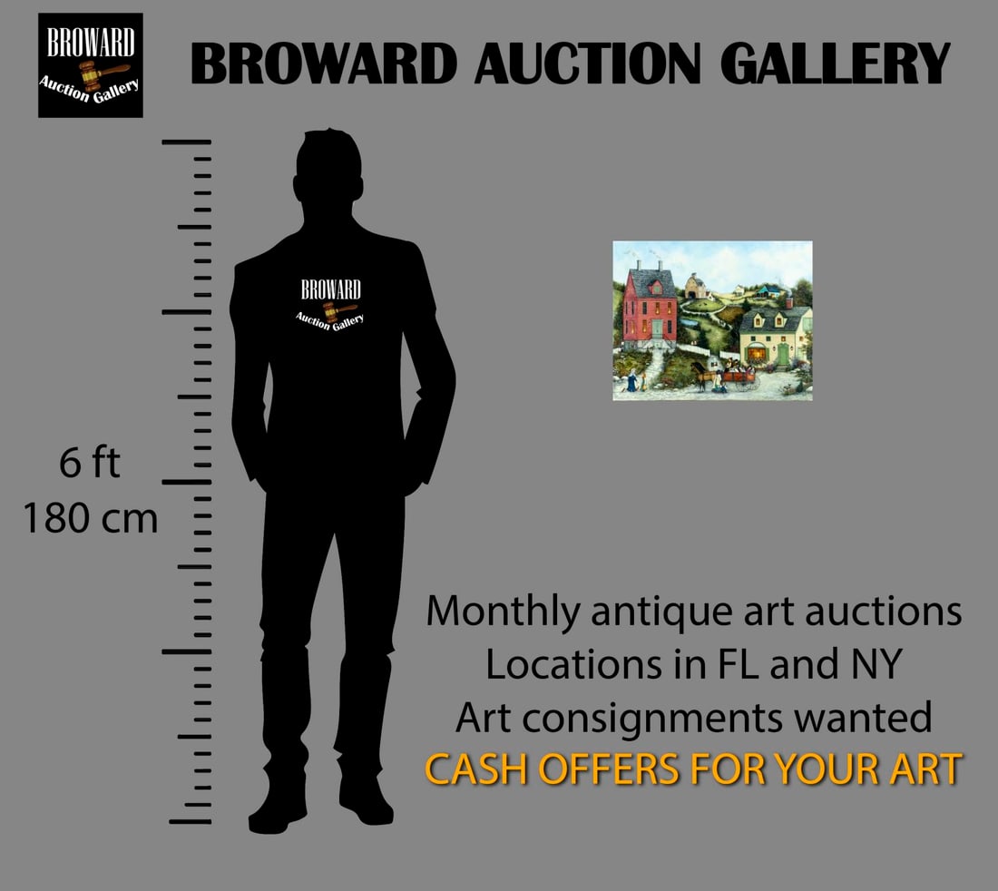 Linda Nelson Stocks (CT,1938-2011) oil painting - 2