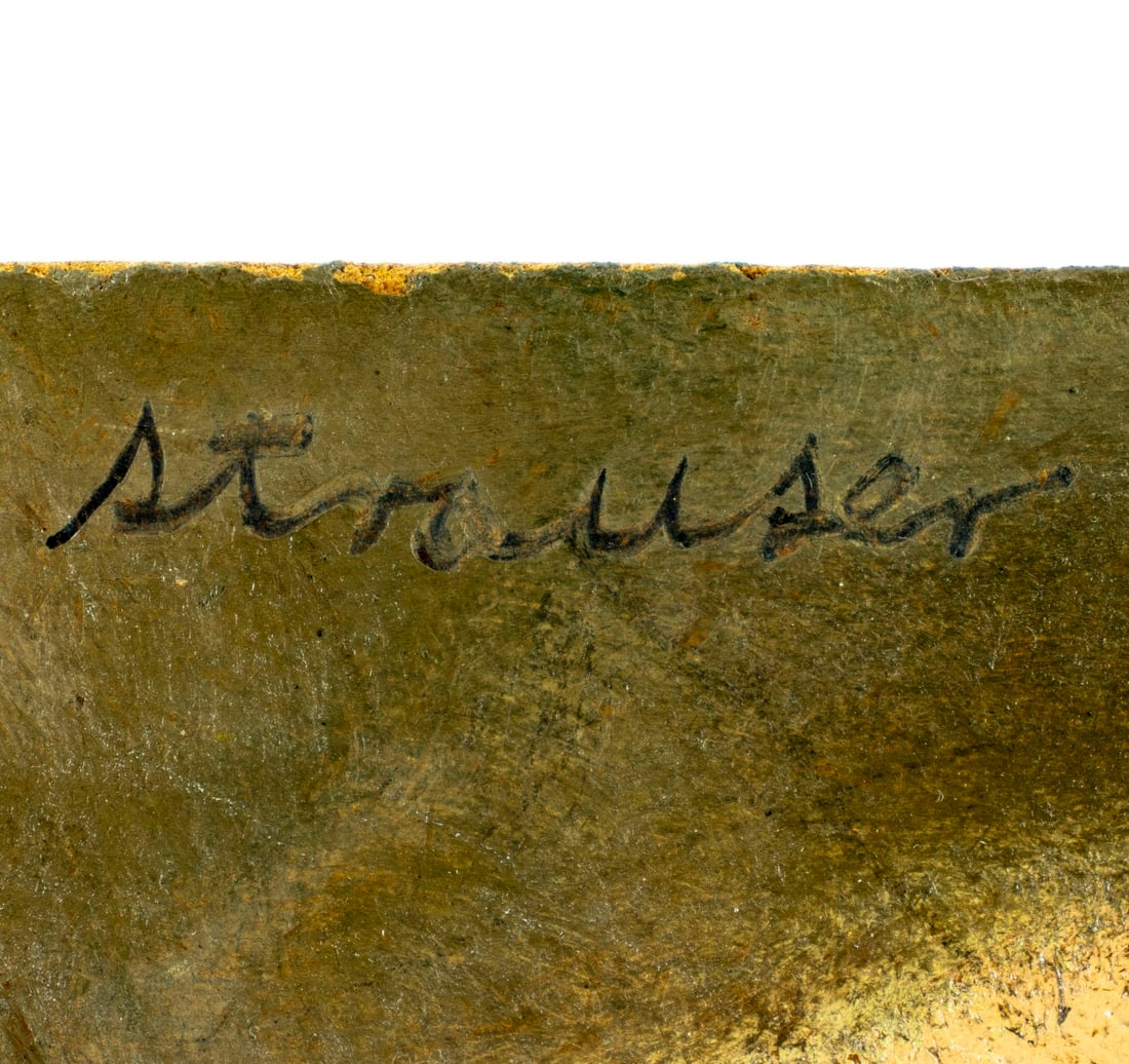 Sterling Strauser (PA,1907-1995) oil painting - 4