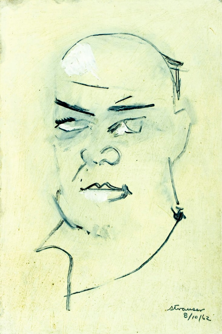 Sterling Strauser (PA,1907-1995) oil painting (1 of 12)