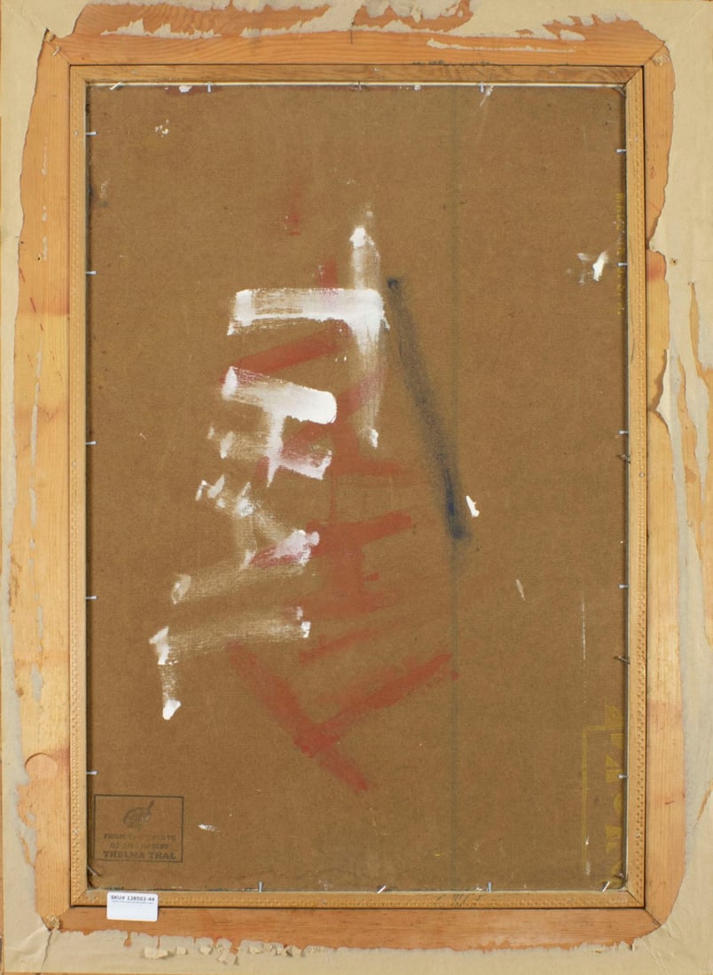 Thelma Thal (NY,1903-2001) oil painting - 10