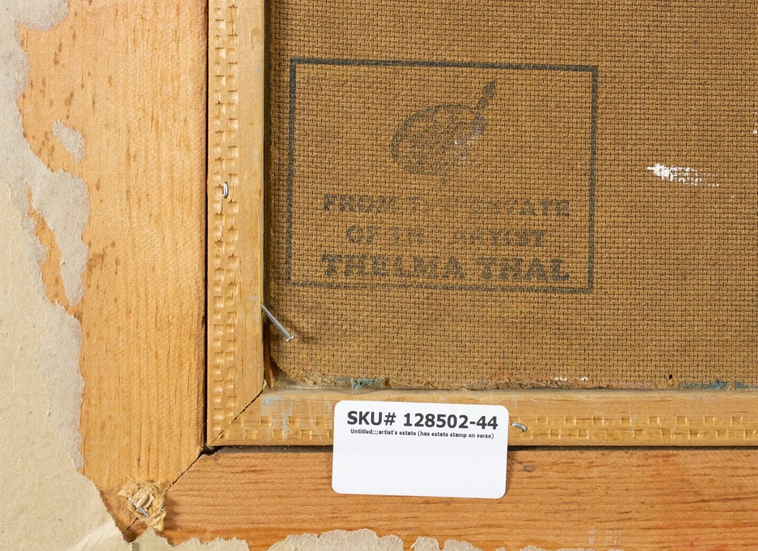 Thelma Thal (NY,1903-2001) oil painting - 11