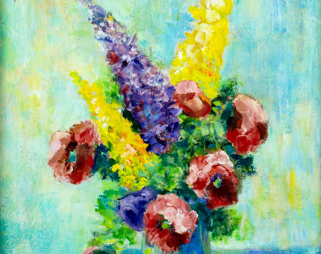 Thelma Thal (NY,1903-2001) oil painting - 5