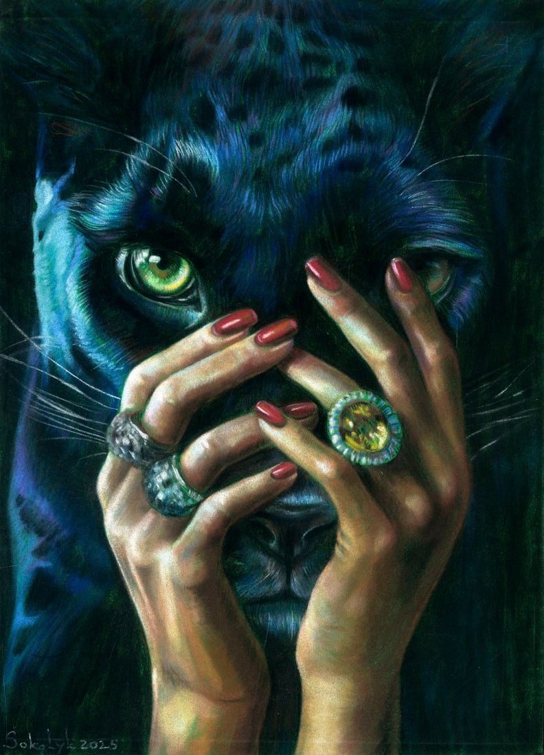 Vira Sokolyk (Ukraine,b 1999) oil painting (1 of 12)