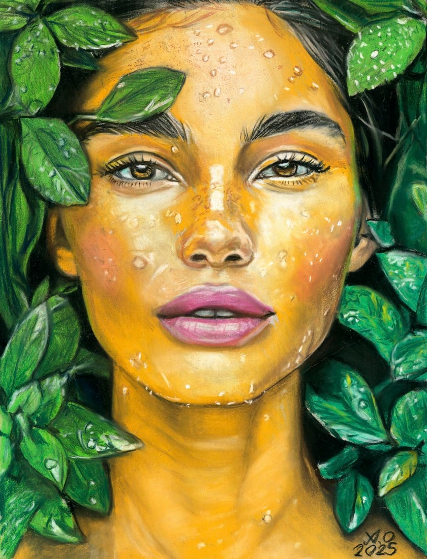 Oleksandr Achkasov (Ukraine,b 1965) pastel painting (1 of 11)