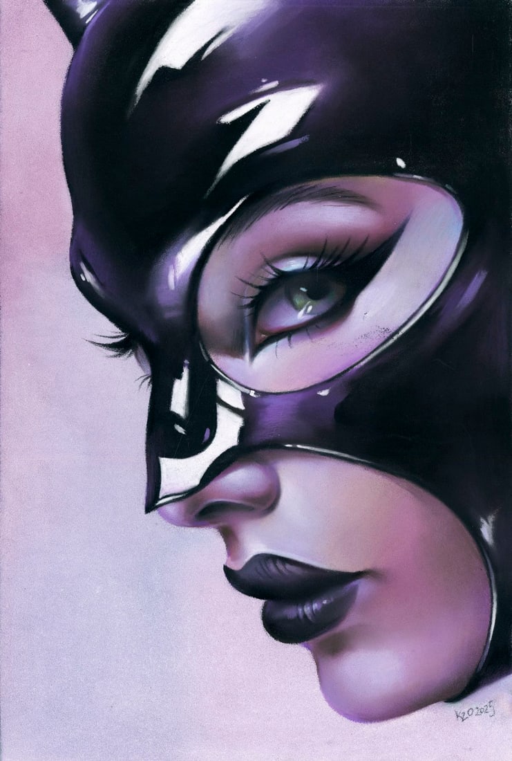 Olga Kuznezova (Ukraine,b 2000) pastel painting (1 of 11)