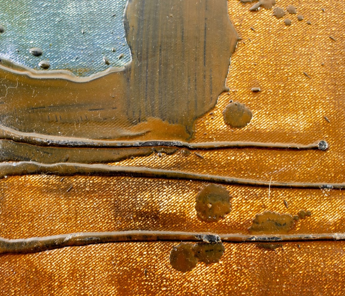 Pios Rodaman (FL,Brazil,b 1953) mixed media painting - 8