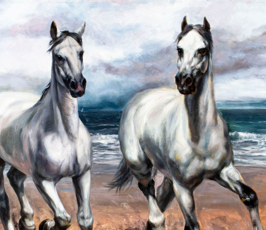 Leon Frias (Spain,1946-?) oil painting - 5