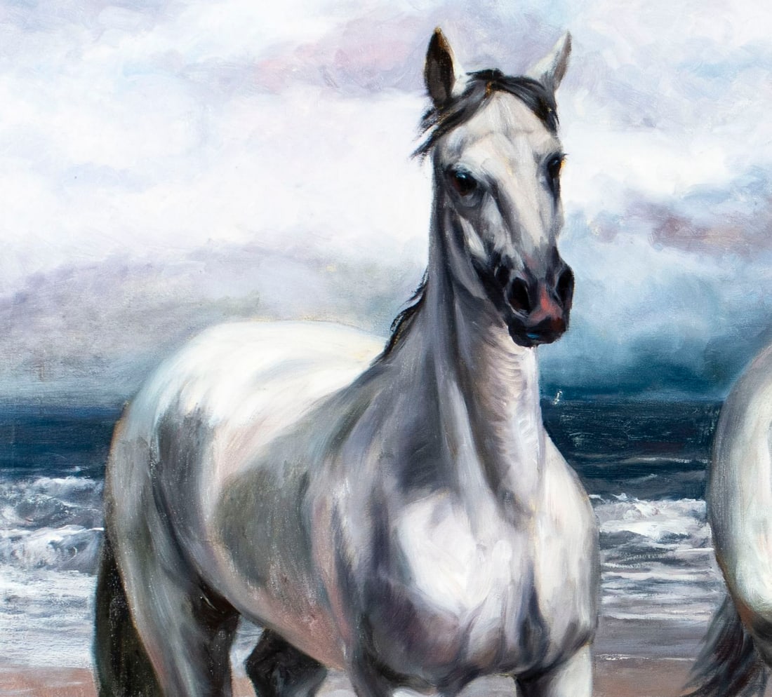 Leon Frias (Spain,1946-?) oil painting - 6