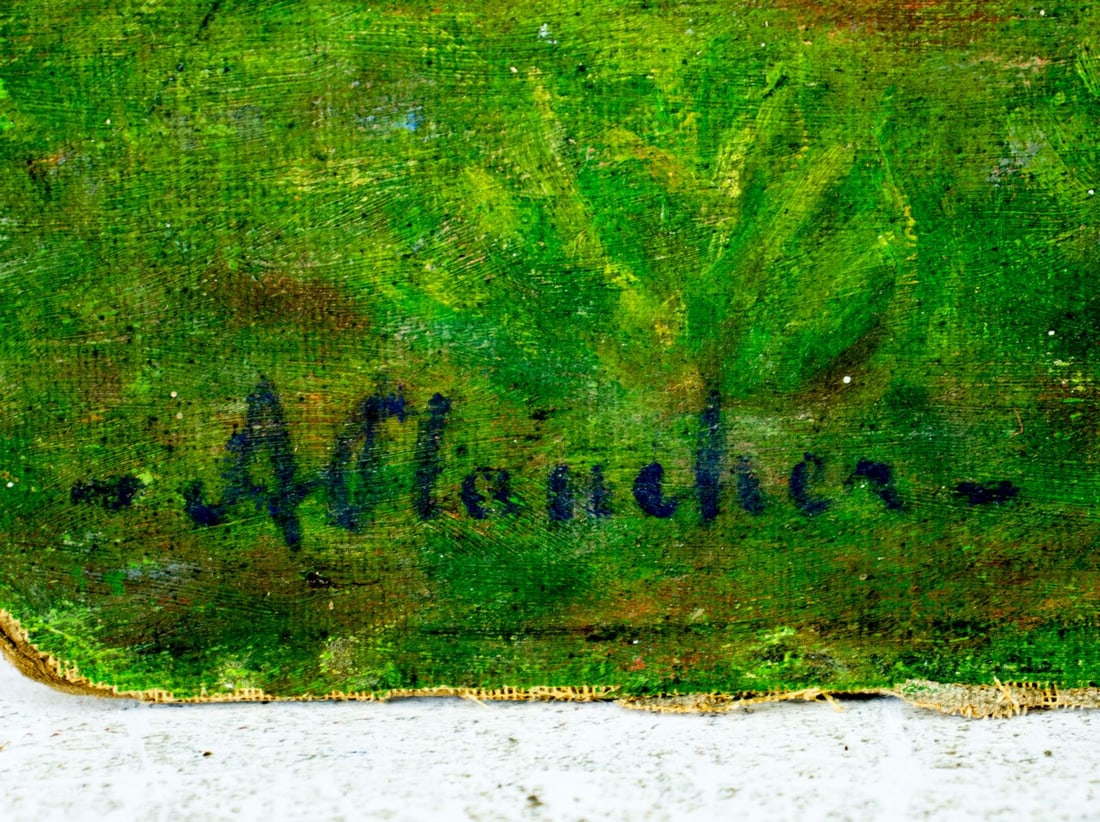 Arnold Plancher (NY,mid 20C) oil painting - 4