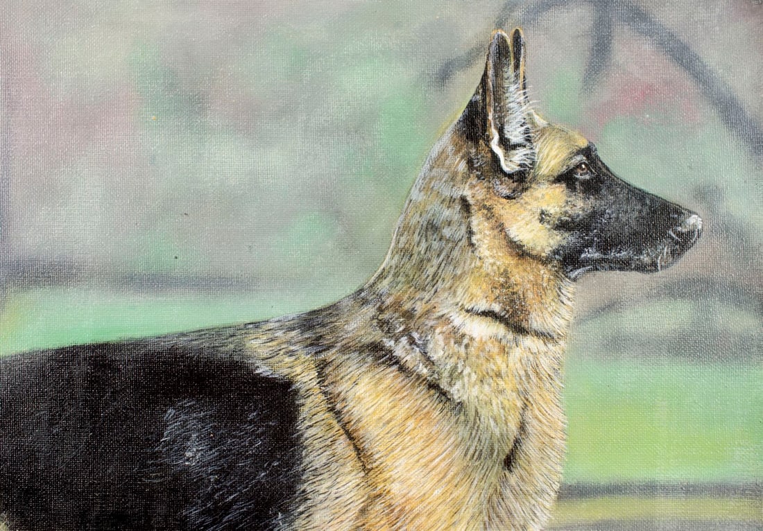 Lyudmila Litvinova (Russia,b 1991) acrylic painting - 6