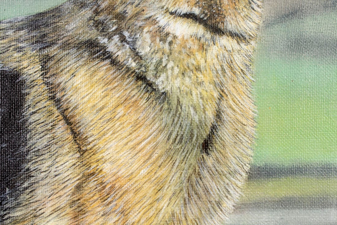 Lyudmila Litvinova (Russia,b 1991) acrylic painting - 8